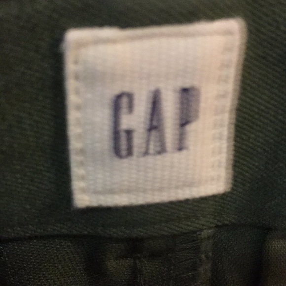 10P Skinny Ankle Gap Army Green crop pants - Picture 8 of 8